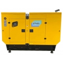 Дизельный генератор ETVEL ED-90B в кожухе с АВР