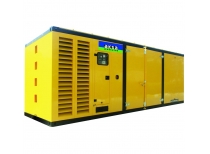 Дизельный генератор Aksa APD880M в кожухе